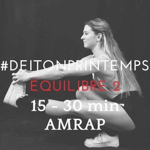 DFITONPRINTEMPS 9 Solo Abs & jambes - Equilibre