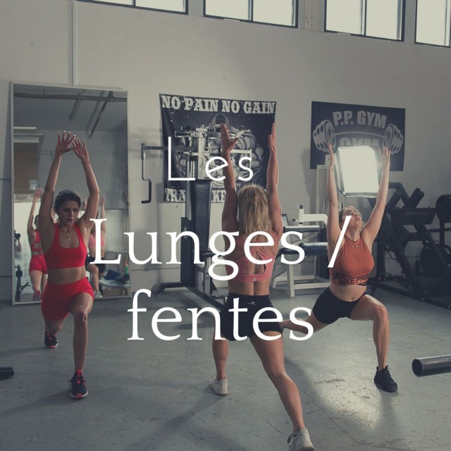Technique lunges / fentes